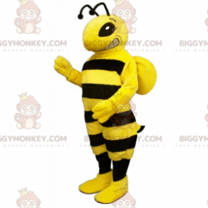 Big Stripe Bee BIGGYMONKEY™ mascottekostuum - Biggymonkey.com