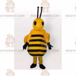 Bee With Long Antennae BIGGYMONKEY™ Mascot Costume -