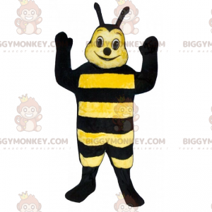 BIGGYMONKEY™ Costume da mascotte ape con antenne piccole -