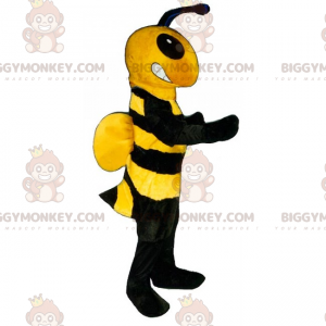 Bee BIGGYMONKEY™ maskotkostume med små vinger - Biggymonkey.com