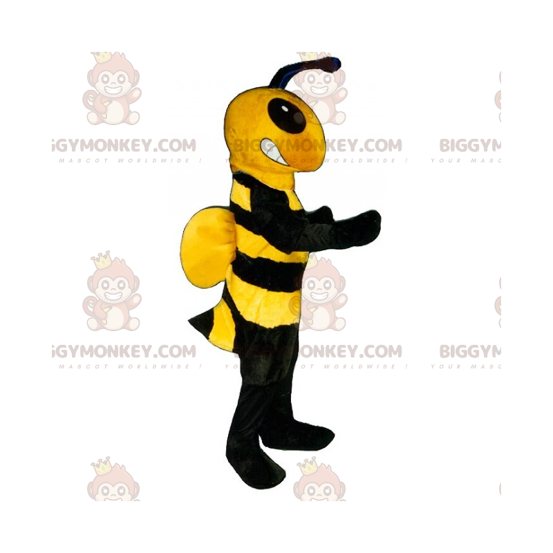 Bee BIGGYMONKEY™ Mascot Costume with Small Wings –