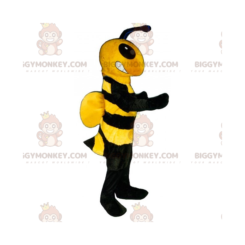 Bee BIGGYMONKEY™ maskotkostume med små vinger - Biggymonkey.com