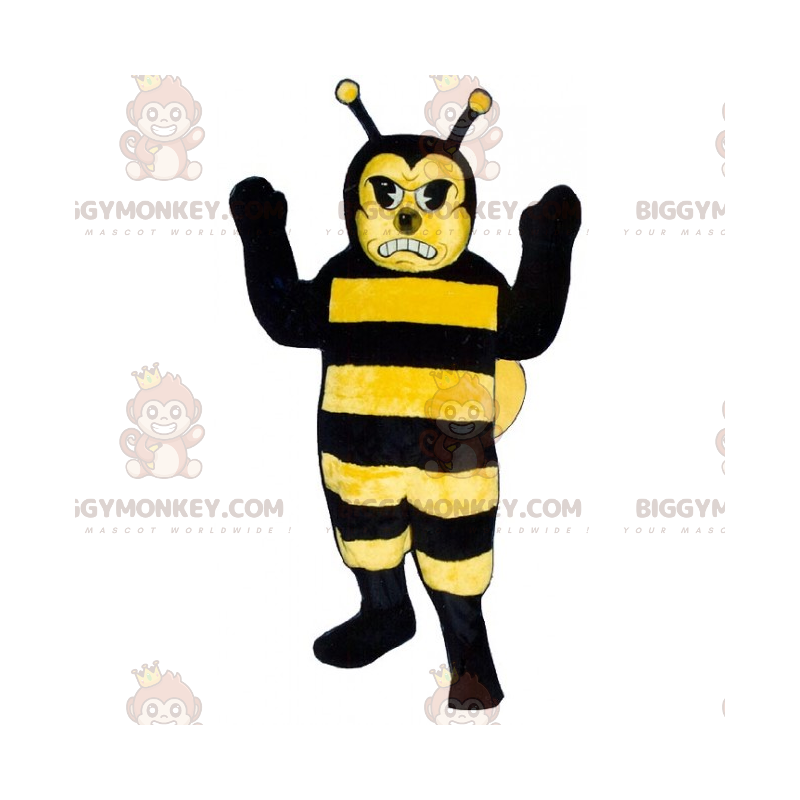Angry Bee BIGGYMONKEY™ maskotdräkt - BiggyMonkey maskot