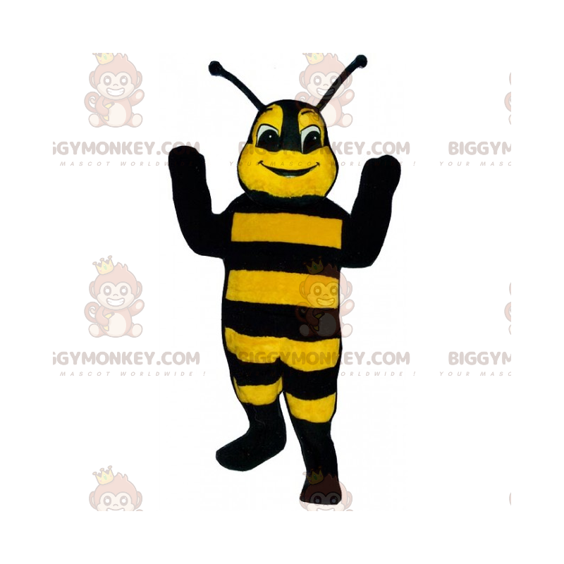 Disfraz de mascota de abeja amarilla y negra BIGGYMONKEY™ -