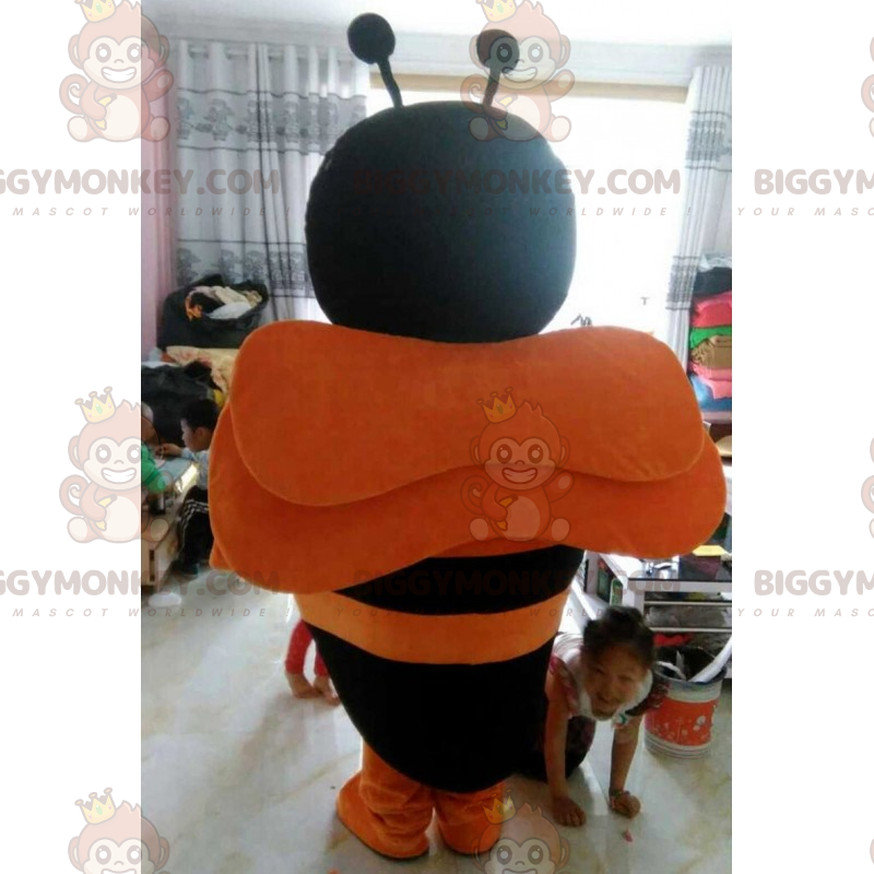 Orange Bee BIGGYMONKEY™ maskotkostume - Biggymonkey.com