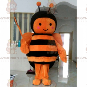 Fantasia de mascote Orange Bee BIGGYMONKEY™ – Biggymonkey.com