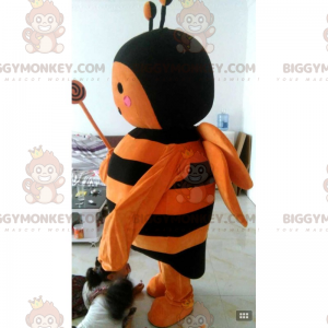 Kostým maskota Orange Bee BIGGYMONKEY™ – Biggymonkey.com