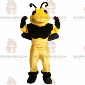 Randlöst bi BIGGYMONKEY™ maskotdräkt - BiggyMonkey maskot