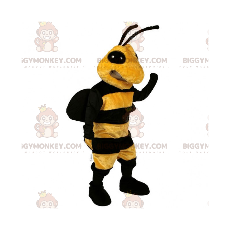 Costume de mascotte BIGGYMONKEY™ d'abeille toute douce -