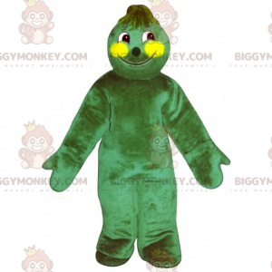 BIGGYMONKEY™ Simpatico costume da mascotte da uomo verde