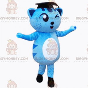 Αξιολάτρευτη στολή μασκότ BIGGYMONKEY™ Kitten - Αποφοίτηση -