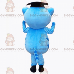 Traje de mascote adorável gatinho BIGGYMONKEY™ - Graduação –