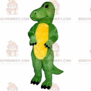 BIGGYMONKEY™ søde gulmavede Dino-maskotkostume - Biggymonkey.com