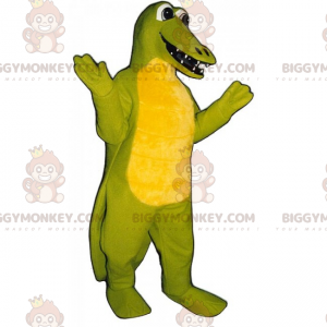 Süß lächelndes Dino BIGGYMONKEY™ Maskottchenkostüm -