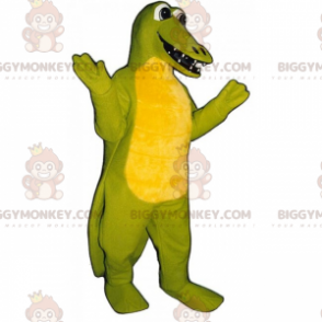 Kostium maskotki słodkiego uśmiechniętego Dino BIGGYMONKEY™ -