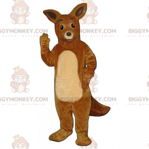Schattige Australische kangoeroe BIGGYMONKEY™ mascottekostuum -