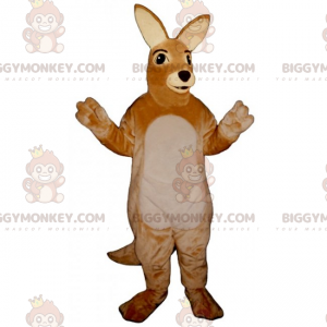 Bonito disfraz de mascota canguro dulce BIGGYMONKEY™ -