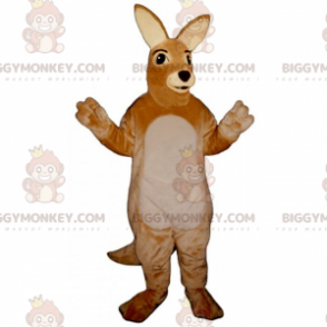 Costume de mascotte BIGGYMONKEY™ d'adorable kangourou doux -