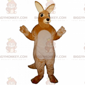 Schattige, zoete kangoeroe BIGGYMONKEY™ mascottekostuum -