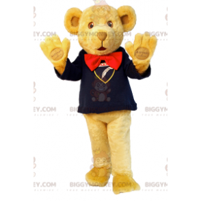 BIGGYMONKEY™ Simpatico orso da mascotte Costume con maglione e