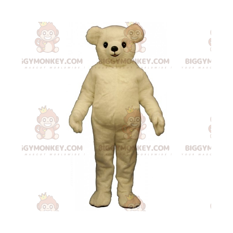 BIGGYMONKEY™ schattig Polar White Cub-mascottekostuum -