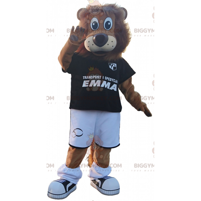 Bonito disfraz de mascota de oso polar BIGGYMONKEY™ -