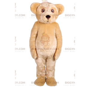 BIGGYMONKEY™ Süßes kuscheliges Bären-Maskottchen-Kostüm -