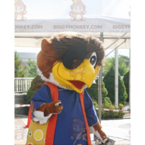 Στολή BIGGYMONKEY™ Big Brown and White Bird Sports Eagle Mascot