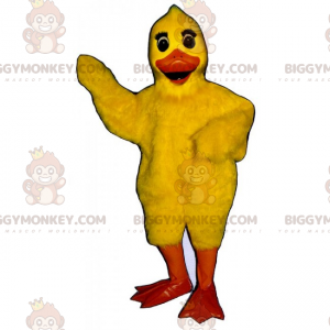 Kostým roztomilého žlutého kuřátka BIGGYMONKEY™ maskota –