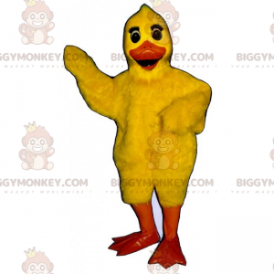 Traje de mascote BIGGYMONKEY™ de pintinho amarelo fofo –