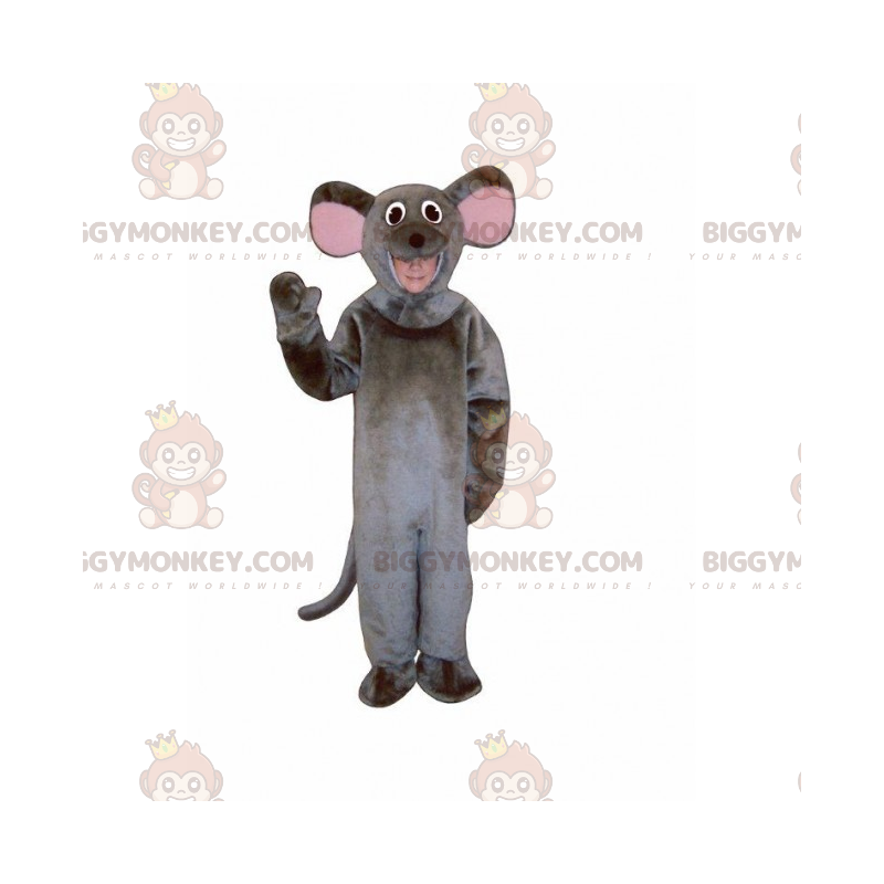 Liebenswerte Maus BIGGYMONKEY™ Maskottchen-Kostüm -