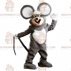 BIGGYMONKEY™ mascottekostuum van schattige muis met hele grote