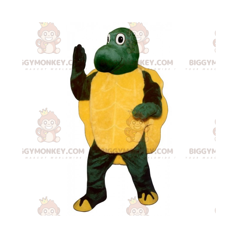 Süßes Schildkröte BIGGYMONKEY™ Maskottchen Kostüm -