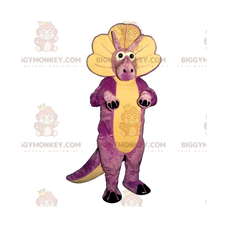 Adorable disfraz de mascota Triceratops BIGGYMONKEY™ -