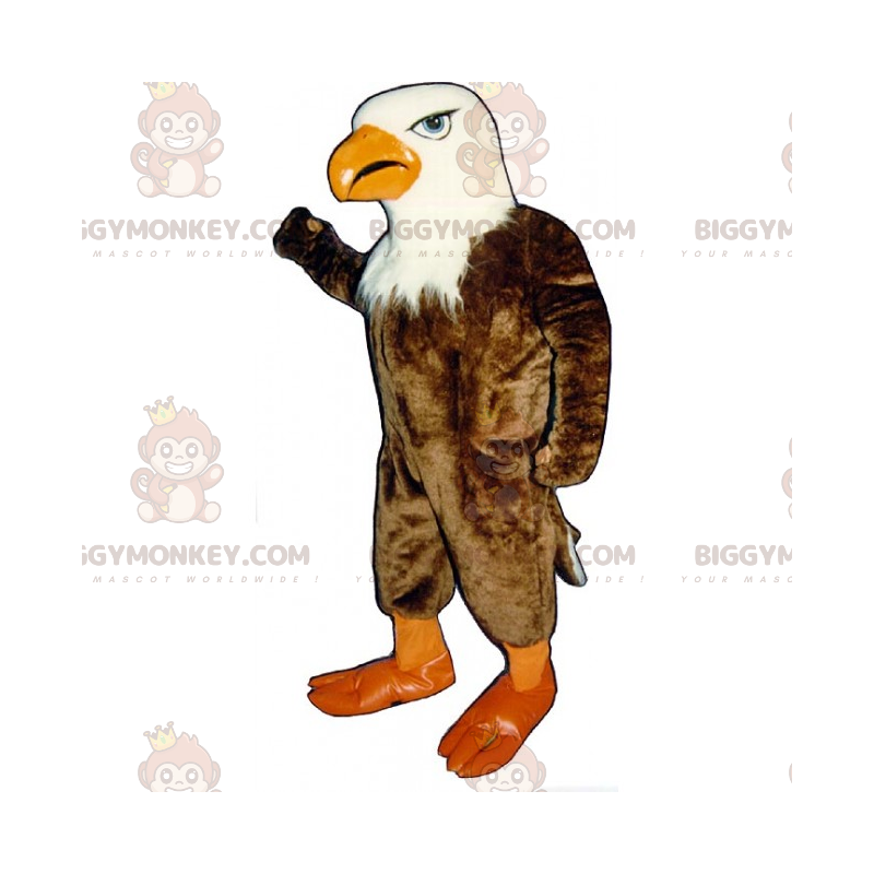 Costume de mascotte BIGGYMONKEY™ d'aigle a la tète blanche -