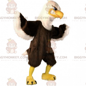 Costume da mascotte BIGGYMONKEY™ Aquila dal piumaggio morbido -