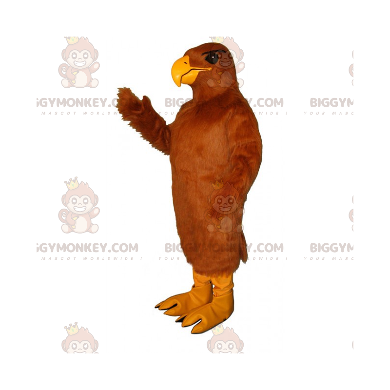 Disfraz de mascota Águila de plumaje majestuoso BIGGYMONKEY™ -