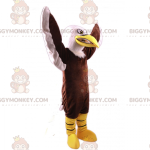 Costume da mascotte BIGGYMONKEY™ dell'Aquila arrabbiata -