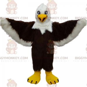Costume da mascotte Aquila sorridente BIGGYMONKEY™ -