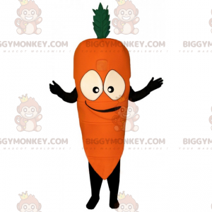 Ruoka BIGGYMONKEY™ maskottiasu - porkkana - Biggymonkey.com