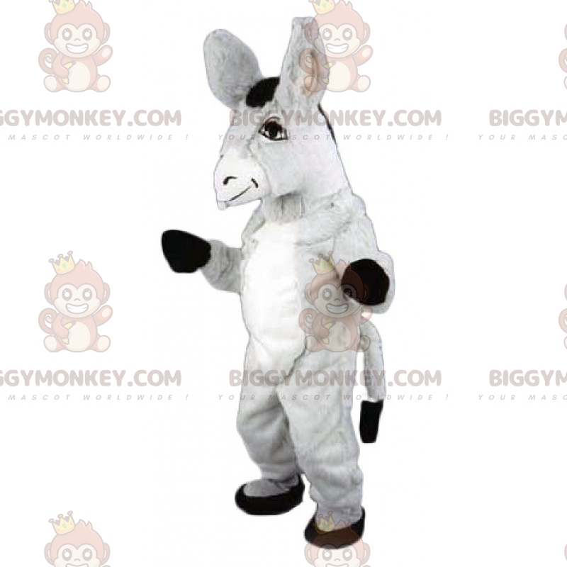 Costume da mascotte Big Eyes Donkey BIGGYMONKEY™ -