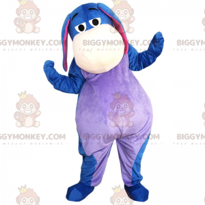 Blå og lilla æsel BIGGYMONKEY™ maskotkostume - Biggymonkey.com