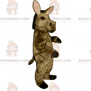 Bruine ezel BIGGYMONKEY™ mascottekostuum - Biggymonkey.com