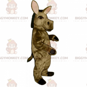 Costume de mascotte BIGGYMONKEY™ d'âne marron - Biggymonkey.com