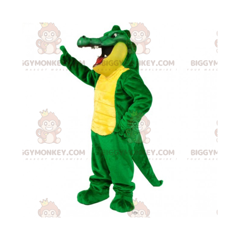 Kostým maskota Divoké zvíře BIGGYMONKEY™ – Krokodýl –