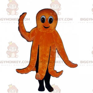 Encantador disfraz de mascota pulpo naranja BIGGYMONKEY™ -