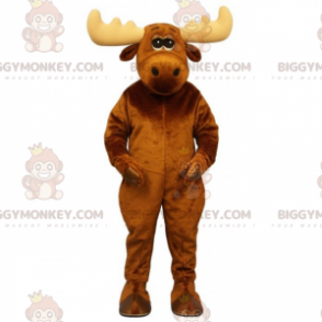 Affectionate Caribou BIGGYMONKEY™ Mascot Costume –