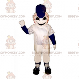 Baseball BIGGYMONKEY™ maskotdräkt med uniform - BiggyMonkey