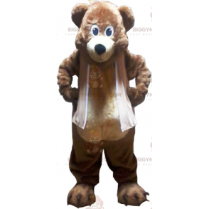 Costume de mascotte BIGGYMONKEY™ de balle de tennis avec