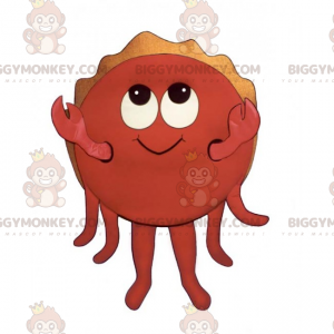 Costume de mascotte BIGGYMONKEY™ de bébé crabe - Biggymonkey.com